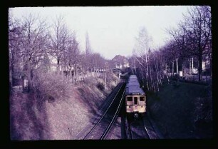 U-Bahn am Thielplatz 13.11.54.