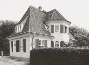 Radebeul, Paradiesstraße 56. Villa (1924-1925, O. Rometsch)
