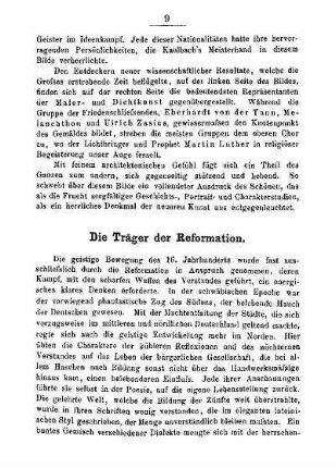 Die Träger der Reformation