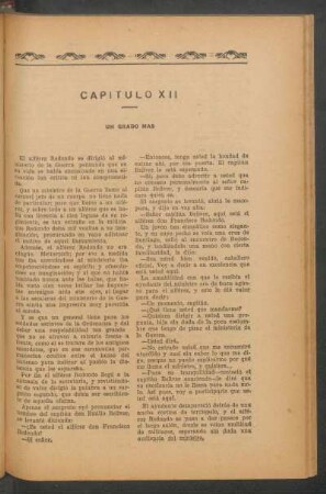 Capítulo XII - Un grado más