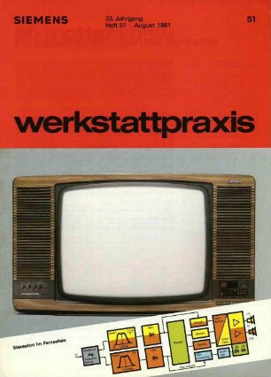 Siemens Werkstattpraxis, 1981 Heft