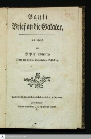 Pauli Brief an die Galater
