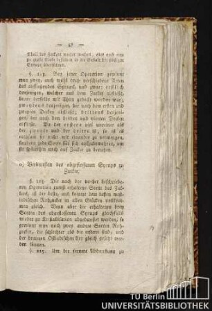 o) Verdunsten des abgestossenen Syrups zu Zucker.