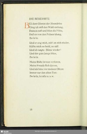Die Bekehrte
