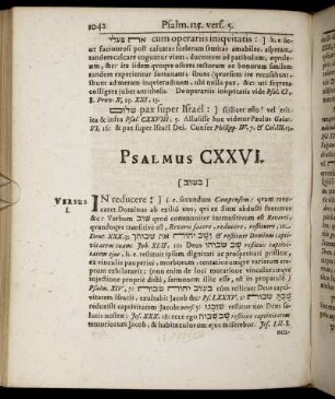 Psalmus CXXVI.