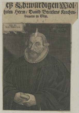 Bildnis des David Becceler