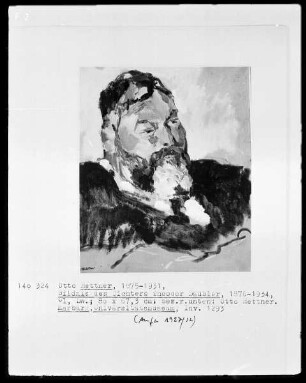 Bildnis des Dichters Theodor Däubler (1876-1934)