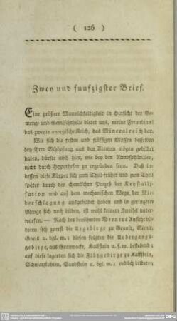 Zwey und funfzigster Brief