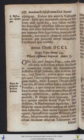 Saeculum Octavum.