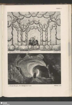1. Josef Quaglio, Die Königin der Nacht ; 2. Simon Quaglio, Die Königin der Nacht