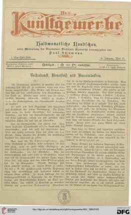 1. Mai-Heft 1895