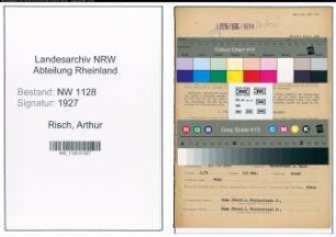 Entnazifizierung Arthur Risch , geb. 11.12.1900 (Polizist)