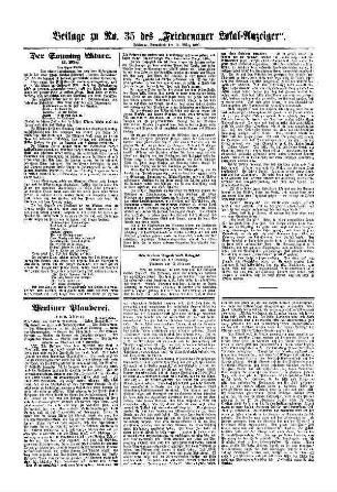 Beilage zu Nr.35
