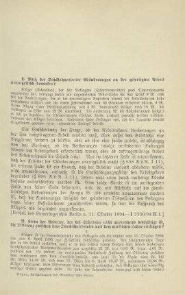 [I. Titel 7 der Gewerbeordnung im Allgemeinen]