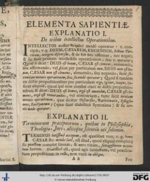 Explanatio II.