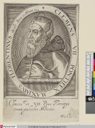 Clemens VII. Pontifex Maximus Florentinus