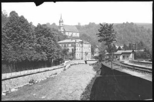 Tharandt. Forstakademie und Kirche