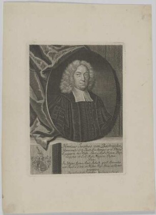 Bildnis des Henricus Jacobus van Bashuijsen