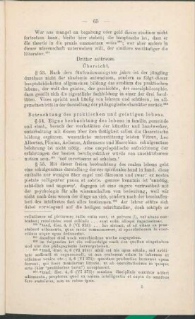 Betrachtung des praktischen und geistigen lebens.