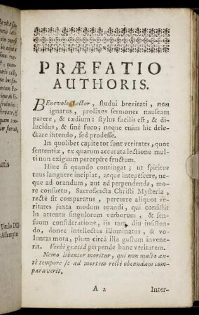 Præfatio Authoris