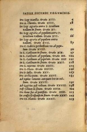 Ciceronis Orationum vol. ..., 2