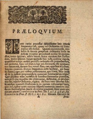 Diss. inaug. ... de iure peregrinorum singulari circa processum