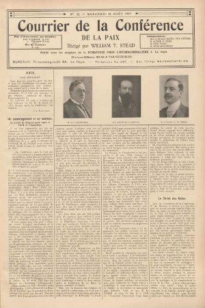 No. 52. Mercredi 14 Août 1907