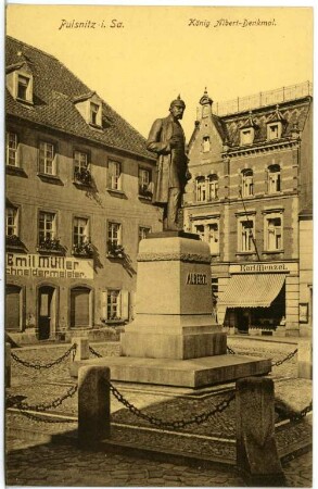Pulsnitz. König - Albert - Denkmal