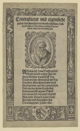Bildnis des Hans Sachs