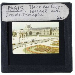 Paris, Place du Carrousel,Paris, Arc de Triomphe du Carrousel