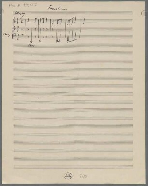 Sonatas, i, pf, LüdD deest - BSB Mus.N. 119,157 : [caption title:] Sonatine