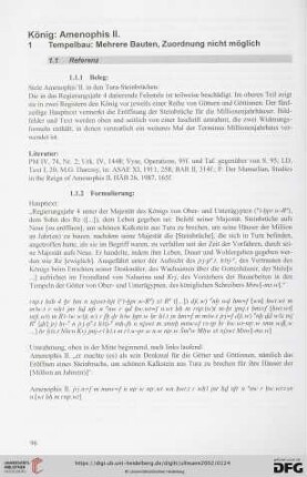 König: Amenophis II.