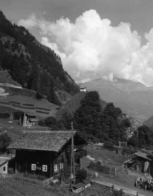 Defereggental. Ansicht mit Wohnhaus