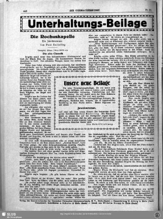 Die Rochuskapelle