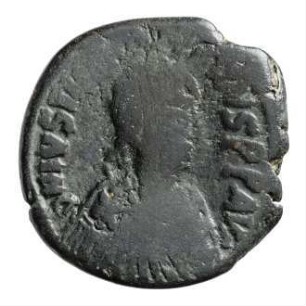 Münze, Follis, 532 - 537