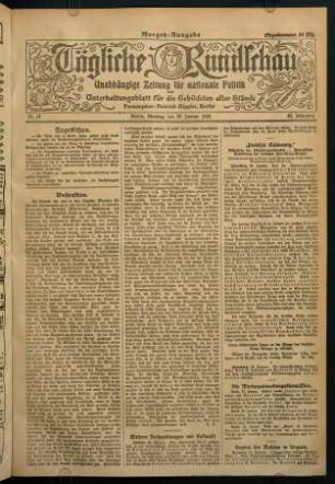 26. Januar (Nr. 46-47)