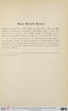 Hans Sebald Beham