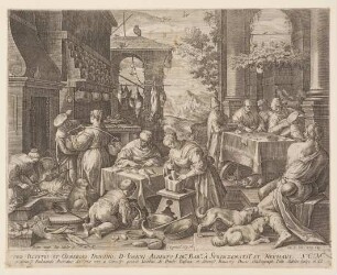 Das Gastmahl des reichen Mannes und der arme Lazarus