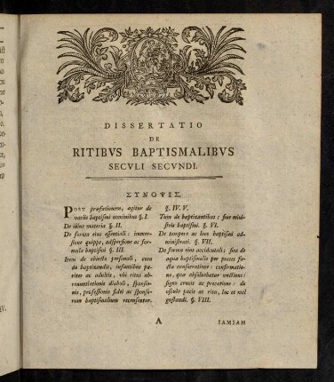 1-62, Dissertatio.