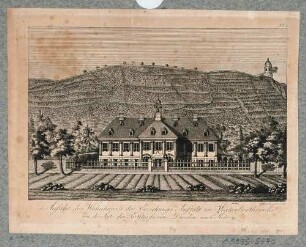 Wackerbarths Ruh’ (Schloss Wackerbarth) als Erziehungsanstalt für Knaben, ehem. Barockschloss in Radebeul-Niederlößnitz bei Dresden