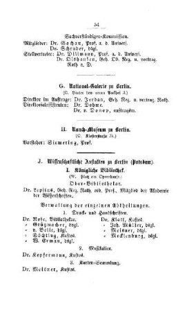 National-Galerie zu Berlin