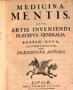 Medicina Mentis Et Corporis