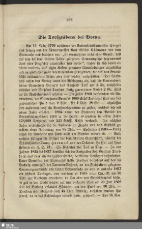 Die Torfgräberei bei Borna