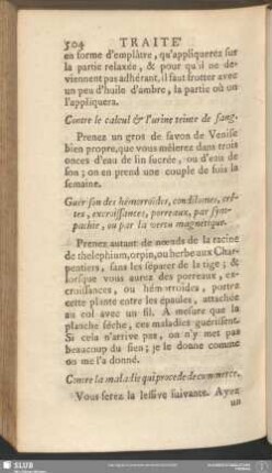 Contre la maladie qui procede de commerce