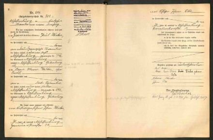 Standesamtsbuch der Stadt Aschaffenburg: Eheschließungen 252/1930 - 130/1931