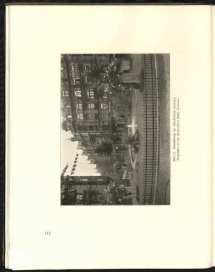 Abb. 122. Schmuckanlage am Wedekindplatz, Hannover. Ausgeführt von der Firma Otte & Fölsch, Hannover.