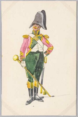 Tambour-Major der französischen Linieninfanterie in Spanien, 88e regiment de ligne