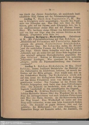 Coupon Krippen-Bodenbach