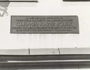 Clemens-Winkler-Gedenkstätte