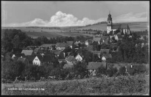Leuben. Blick auf Leuben